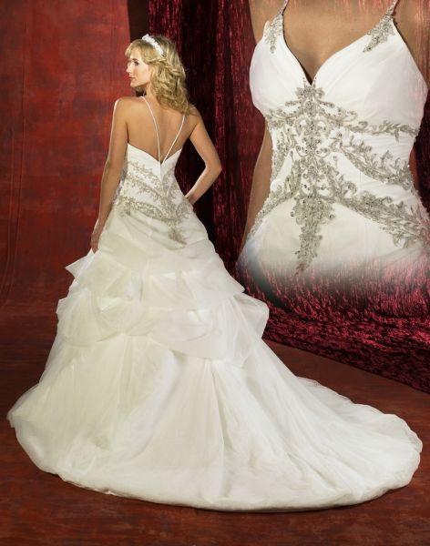 Wedding Dress_Spaghettie strap SC100 - Click Image to Close