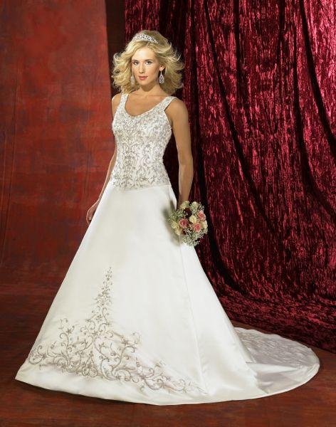 Wedding Dress_A-line gown SC102 - Click Image to Close