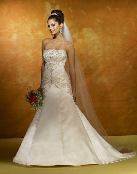 Wedding Dress_Slim line gown SC113 - Click Image to Close