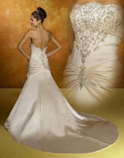 Wedding Dress_Slim line gown SC113 - Click Image to Close