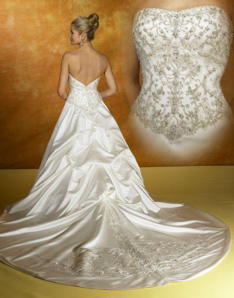 Wedding Dress_Cathedral train SC116 - Click Image to Close