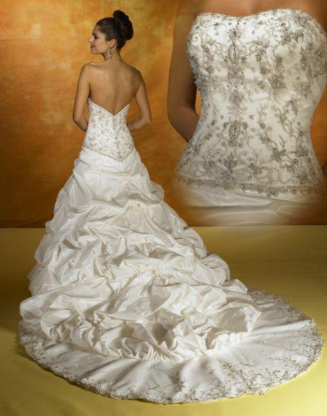 Wedding Dress_Cathedral train SC117 - Click Image to Close