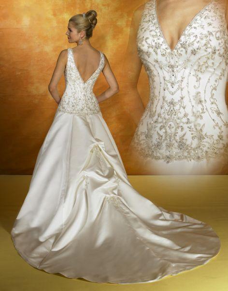 Wedding Dress_Cathedral train SC120 - Click Image to Close