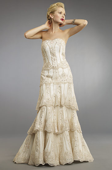 Wedding Dress_Strapless style SC130 - Click Image to Close