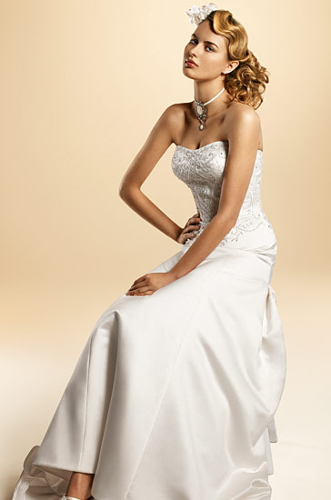 Wedding Dress_Chapel train SC133 - Click Image to Close