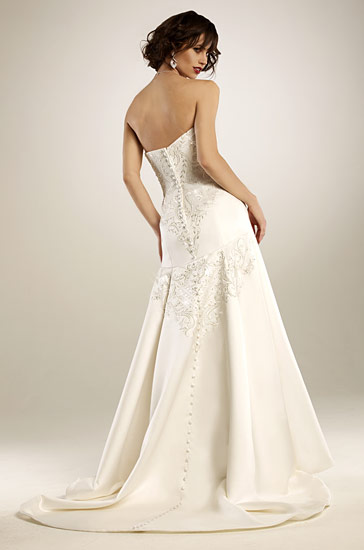 Wedding Dress_Chapel train SC133 - Click Image to Close