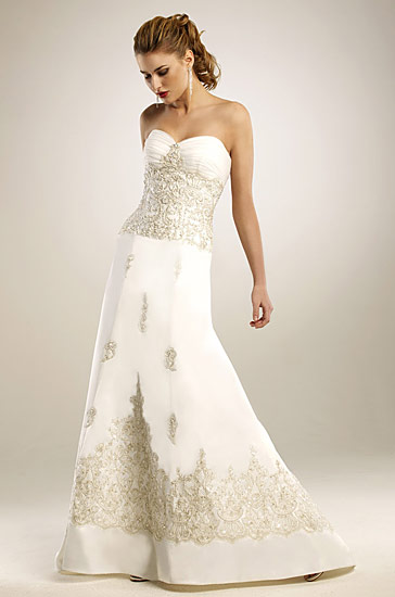 Wedding Dress_Strapless style SC134