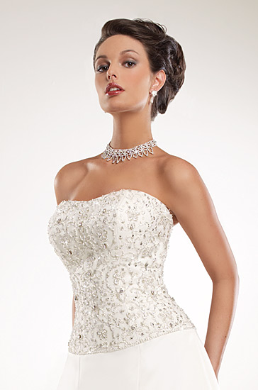Wedding Dress_Strapless style SC149 - Click Image to Close