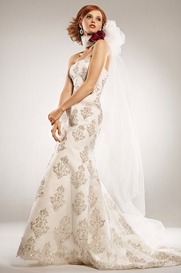 Wedding Dress_Slim A-line gown SC150