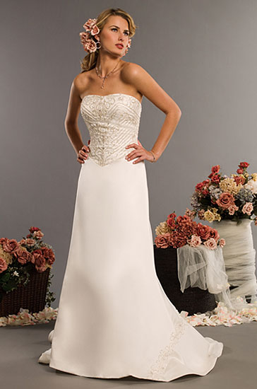 Wedding Dress_Chapel train SC165 - Click Image to Close