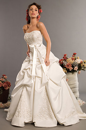 Wedding Dress_Strapless style SC167 - Click Image to Close