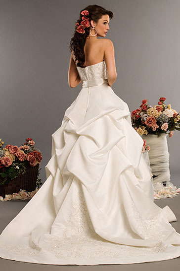 Wedding Dress_Strapless style SC167 - Click Image to Close