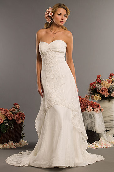 Wedding Dress_Sweetheart neckline SC168 - Click Image to Close