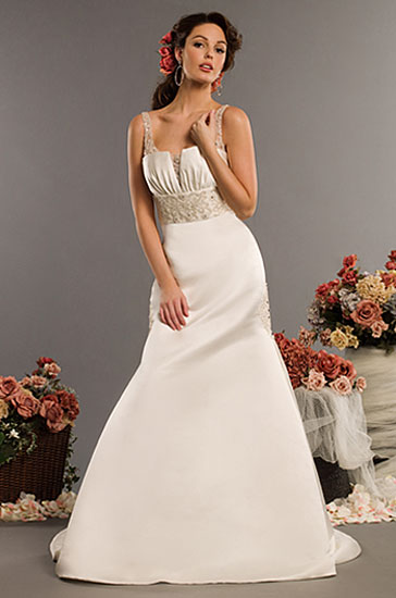 Wedding Dress_Semi-cathedral train SC169 - Click Image to Close