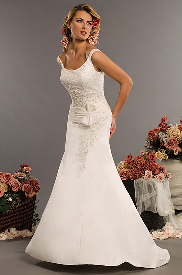 Wedding Dress_Slim A-line SC170 - Click Image to Close