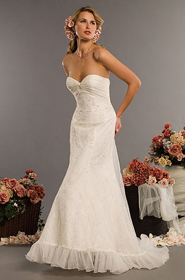 Wedding Dress_Strapless style SC171 - Click Image to Close