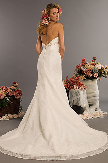 Wedding Dress_Sweetheart neckline SC173