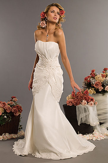 Wedding Dress_Slim A-line SC174 - Click Image to Close