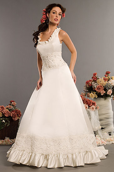 Wedding Dress_A-line gown SC179 - Click Image to Close