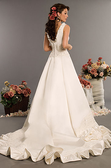 Wedding Dress_A-line gown SC179 - Click Image to Close