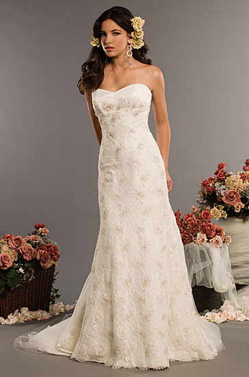 Wedding Dress_Sweetheart neckline SC180
