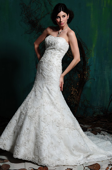 Wedding Dress_Mermaid line gown SC184