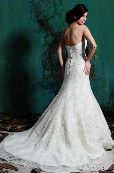 Wedding Dress_Mermaid line gown SC184