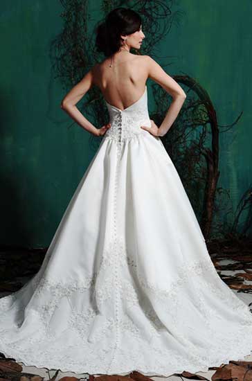 Wedding Dress_A-line gown SC187