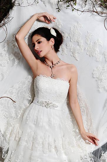 Wedding Dress_Strapless style SC192 - Click Image to Close
