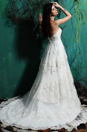 Wedding Dress_Strapless style SC192