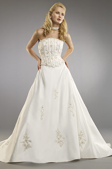 Wedding Dress_A-line gown SC194 - Click Image to Close