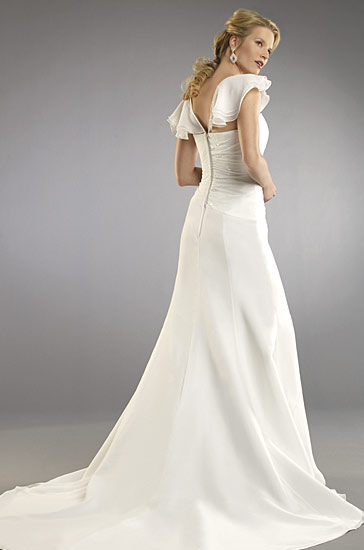 Wedding Dress_Cap sleeves SC196 - Click Image to Close