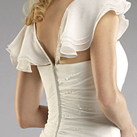 Wedding Dress_Cap sleeves SC196 - Click Image to Close