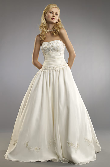 Wedding Dress_Strapless style SC197 - Click Image to Close