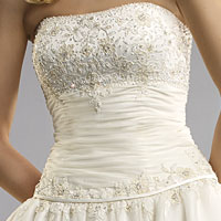Wedding Dress_Strapless style SC197 - Click Image to Close
