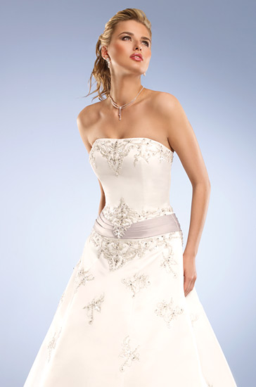 Wedding Dress_A-line gown SC201 - Click Image to Close