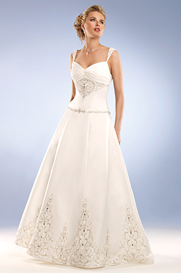 Wedding Dress_Lace shoulder strap SC202 - Click Image to Close