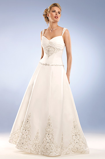 Wedding Dress_Lace shoulder strap SC202