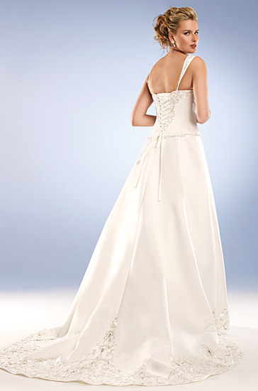 Wedding Dress_Lace shoulder strap SC202