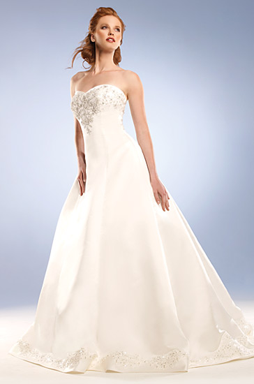 Wedding Dress_Sweetheart neckline SC207 - Click Image to Close