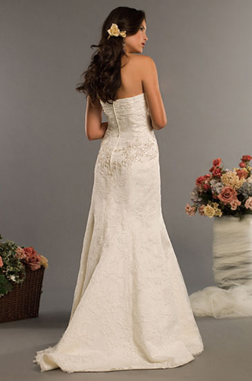 Wedding Dress_Sweetheart neckline SC213