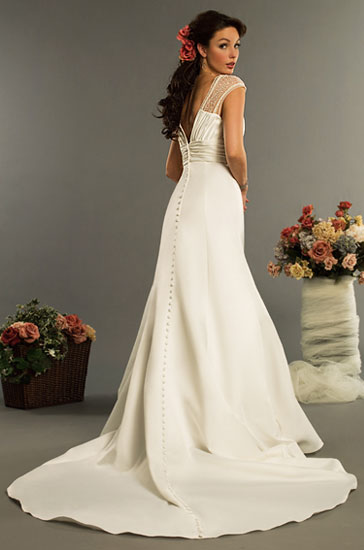 Wedding Dress_Semi-cathedral train SC217 - Click Image to Close