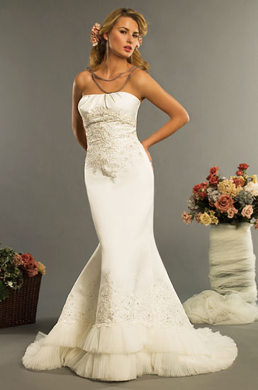 Wedding Dress_Sheath line SC218 - Click Image to Close