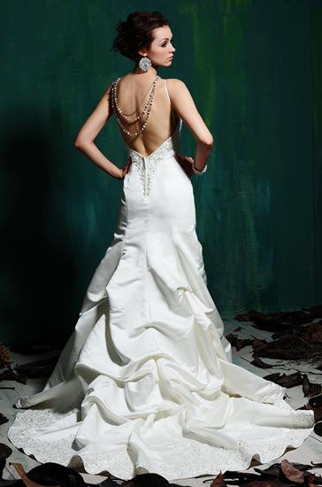 Wedding Dress_Spaghettie strap SC220 - Click Image to Close