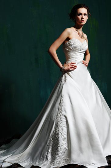 Wedding Dress_Sweetheart neckline SC221 - Click Image to Close