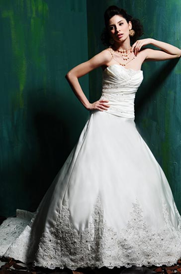 Wedding Dress_Cathedral train SC223 - Click Image to Close