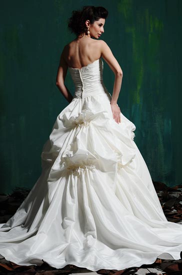 Wedding Dress_Caught-up hem SC224 - Click Image to Close