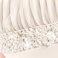 Wedding Dress_Beaded spaghettie strap SC234