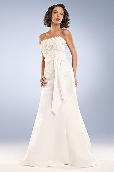 Wedding Dress_Strapless style SC238