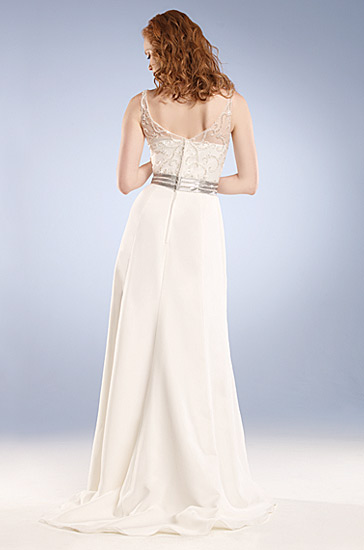 Wedding Dress_Lace shoulder strap SC239